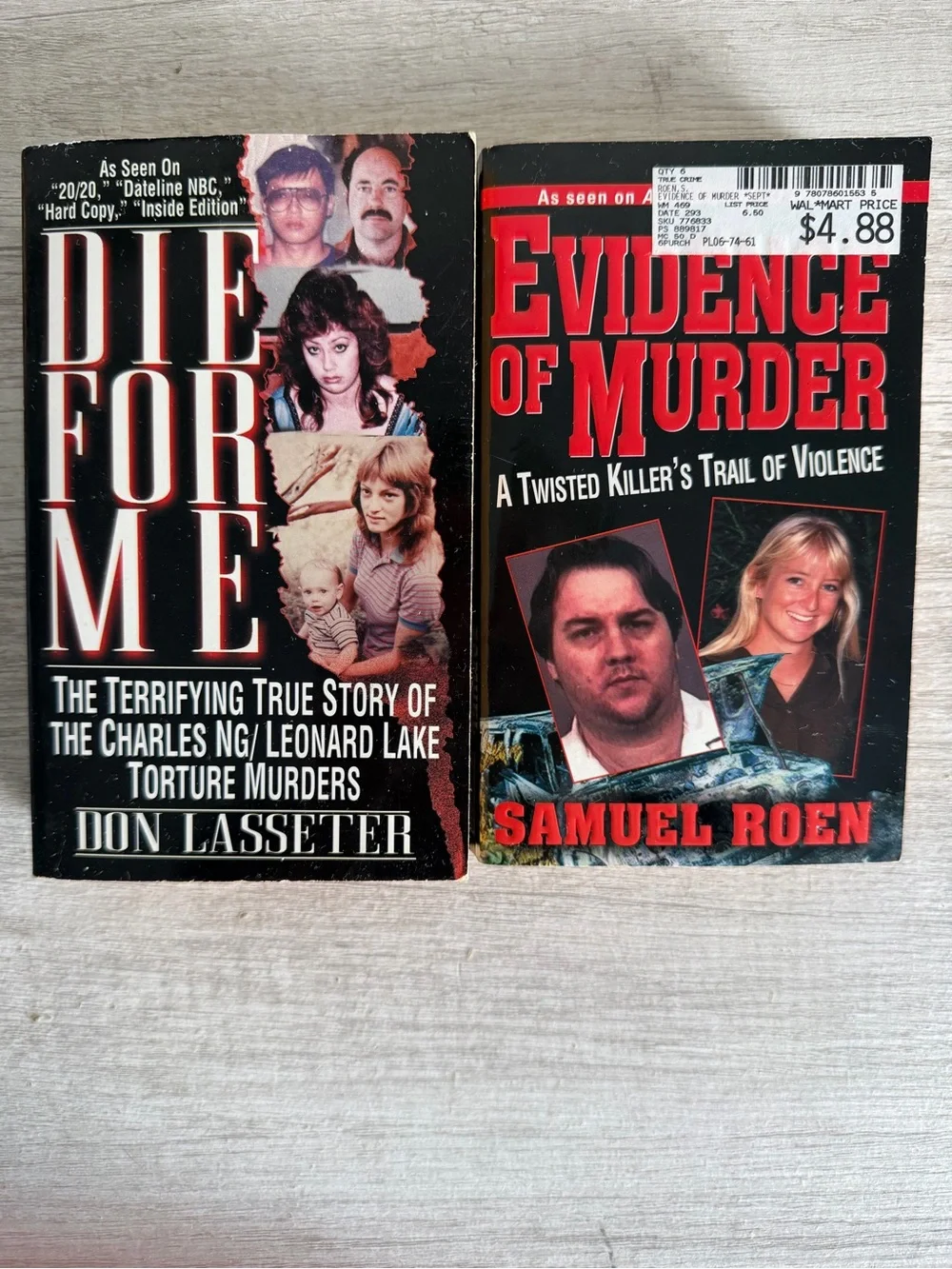 True Crime Paperback Lot 10 Books Murder Mystery Serial Killer Bundle